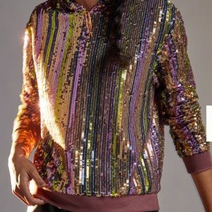 Eri + Ali Sequin Hoodie